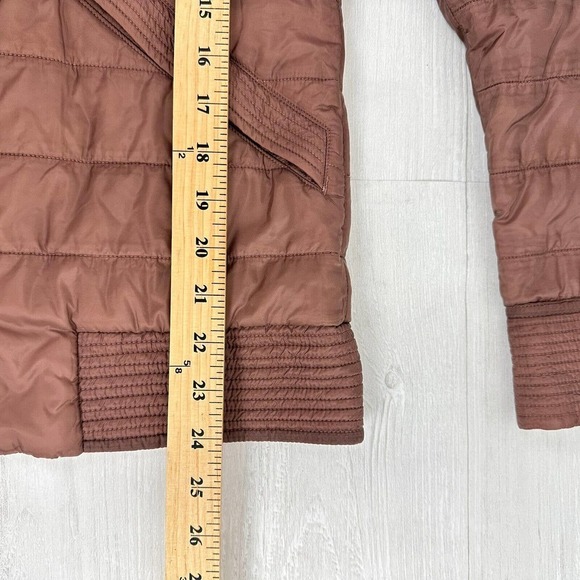 Lululemon The Bomb Bomber Reversible Jacket Women Size 4 Bark‎ Berry Rose Pink - Picture 16 of 16